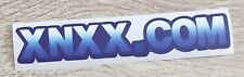 Xnxx.com logo sticker usato  Spedire a Italy