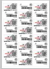 J8159 étiquettes timbre d'occasion  Montataire