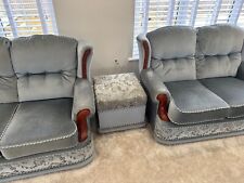Fabric sofa set for sale  BIGGLESWADE