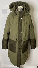 green quilted coat for sale  SUTTON COLDFIELD