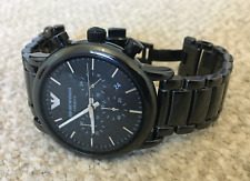 Relógio masculino cronógrafo emporio armani ar1507 cerâmica todo preto comprar usado  Enviando para Brazil