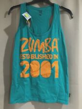 Zumba green racerback for sale  BURY ST. EDMUNDS