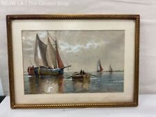 Antique signed sailboats for sale  Los Angeles