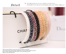 New Fashion Women Jewel Gems Headband Crystal Hair Band Girl Ladies Headwear  for sale  Shipping to South Africa