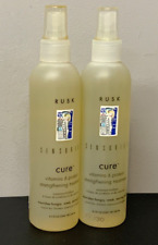LOTE 2 peças Rusk Sensories Cure Vitamins & Protein Strength Tratamento 8,5 oz NOVO, usado comprar usado  Enviando para Brazil
