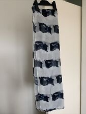 Cat motif scarf for sale  TIPTON