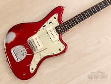 1963 Fender Jazzmaster Vintage Offset Guitarra Pré-CBS Candy Apple Vermelha com Estojo comprar usado  Enviando para Brazil
