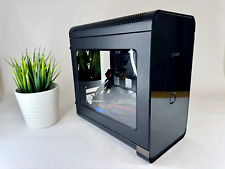 *RARE* EVGA Hadron Air Mini-ITX SFF Steel Black Case w/ 500W 80 Plus Gold PSU!, used for sale  Shipping to South Africa