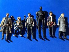 Lote de 6 figuras de acción de Star Wars años 90 juguetes sueltos años 00 solo película mano sola segunda mano  Embacar hacia Argentina