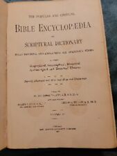 LA ENCICLOPEDIA BÍBLICA POPULAR Y CRÍTICA Y DICCIONARIO ESPIRITUAL VOL II... segunda mano  Embacar hacia Argentina