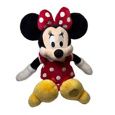 Disney Parks Minnie Mouse 20" Juguete de Peluche Auténtico Original Rojo Vestido a Lunares segunda mano  Embacar hacia Argentina