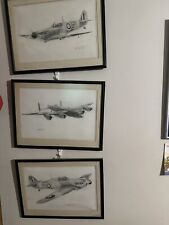 Framed pencil drawings for sale  WREXHAM