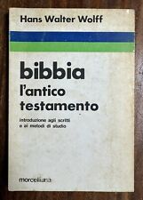H.w. wolff bibbia usato  Genova