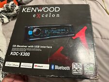 CD player Kenwood Excelon KDC-X300 Bluetooth iPhone Android AM FM USB auxiliar 6Ch 5v, usado comprar usado  Enviando para Brazil