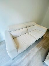 Seater sofa. suede. for sale  CROWBOROUGH
