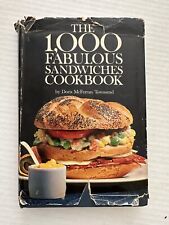 Libro de cocina The 1000 Fabulous Sandwiches 1965 Doris Townsend regalo de coleccionista segunda mano  Embacar hacia Argentina