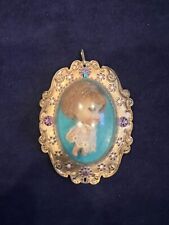 vtg 60s lucky locket kiddle doll. baby doll. rare toys for sale  Shipping to South Africa