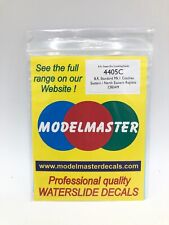 Modelmaster decal 4mm for sale  THETFORD
