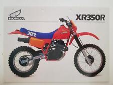 Honda xr350rd motorcycle for sale  LEICESTER
