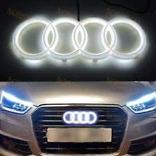 Emblema de LED branco Audi grade cromada grade dianteira capô A1 A3 A4 A5 A6 A7 Q3 Q5 Q7 comprar usado  Enviando para Brazil