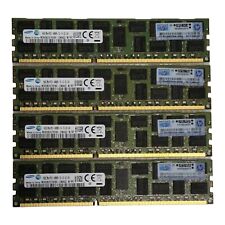 Samsung 64GB 4x16GB 1866MHz 2Rx4 PC3-14900R-13-E2-D4 ECC REG Memory Server ##s84, used for sale  Shipping to South Africa