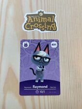 Tarjeta amiibo Raymond #431 Animal Crossing auténtica serie 5 como nueva nunca escaneada segunda mano  Embacar hacia Argentina