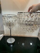 Crystal chandelier light for sale  CAMBERLEY