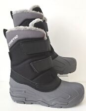 CAMPRI KIDS High Ankle Fleece Lined Snow Boots GREY  BOYS JR Size UK 5 EU 38 NEW for sale  Shipping to South Africa