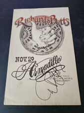 Dickey betts autographed for sale  East Troy