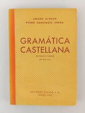 Gramatica Castellana Pedro Henriquez Urena - Segundo Curso 1964 comprar usado  Enviando para Brazil