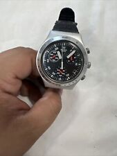 Reloj cronógrafo de cuarzo ironía de aluminio hecho en Suiza para hombre segunda mano  Embacar hacia Argentina