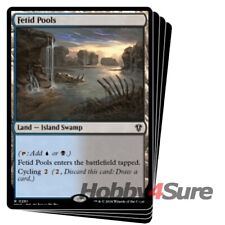 Fetid Pools X4 M/NM Magic: The Gathering MTG Murders At Karlov Manor: Commander for sale  Shipping to South Africa