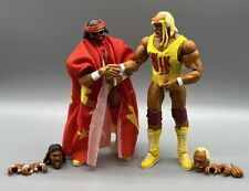 WWE Mega Powers Ringside Exclusive Elite Hulk Hogan & Macho Man Randy Savage comprar usado  Enviando para Brazil