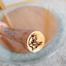 "Rain Stick Madera Instrumento Musical Percusión Tortuga Cáscara Bambú 16", usado segunda mano  Embacar hacia Argentina