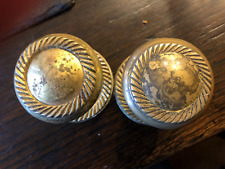 Pair vintage brass for sale  OSWESTRY