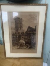 Etching temple church for sale  TAUNTON