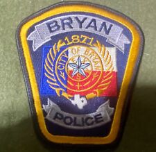 Police patch bryan for sale  Manhattan