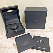 Caixa de relógio HUBLOT genuína conjunto completo como coleção ou caixa de presente e exibição comprar usado  Enviando para Brazil