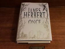 ONCE... BY JAMES HERBERT-SIGNED COPY, used for sale  LONDON
