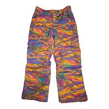 Powder Room Serie Clásica Tie Dye Snowboard Invierno Ropa Deportiva Pantalones Niños M, usado segunda mano  Embacar hacia Mexico