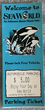 Seaworld parking ticket for sale  Wilmington