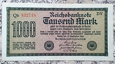 Deutsches reich reichsbanknote gebraucht kaufen  Friedrichshafen