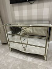Gold mirrored chest for sale  UK