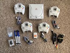 ¡Bonito! ¡Paquete de sistema Sega Dreamcast con 4 controladores, cables, kit de batería! ¡Probado! segunda mano  Embacar hacia Argentina