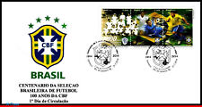 3279 BRASIL 2014, CENTENÁRIO DO TIME BRASILEIRO DE FUTEBOL, C-3370-72, FDC comprar usado  Brasil 