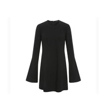 Mini vestido ELLERY Preacher manga sino crepe preto tamanho 6  comprar usado  Enviando para Brazil