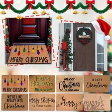 Personalized christmas doormat for sale  Shipping to Ireland