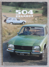 Peugeot 504 range for sale  BOURNE
