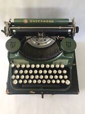 Rare 1930 Underwood Model C Portable Typewriter in Two-Tone Green for sale  Shipping to South Africa