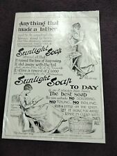 Antique sunlight soap for sale  DEAL